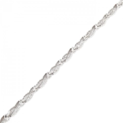 K18WG Vòng tay kim cương 0.15CT - Hàng hiệu Chính hãng 874151