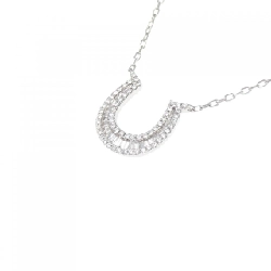 K18WG Mặt dây chuyền hình móng ngựa kim cương 0.26CT - Hàng hiệu Chính hãng 868220