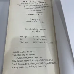 Luật pháp - Claude Frederic Bastiat 1020412