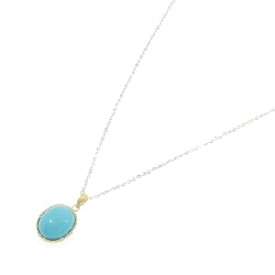K18YG/K18WG Dây chuyền Turquoise 2.50CT - Hàng hiệu Chính hãng 858324