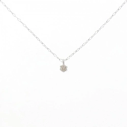 K10WG Solitaire Dây chuyền kim cương 0.05CT - Hàng hiệu Chính hãng