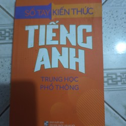 Combo 2q Sổ tay Tiếng Anh THCS và Sổ tay Tiếng Anh THPT, còn tốt 179934