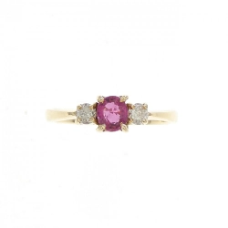 Nhẫn Ruby K18YG 0.30CT - Hàng hiệu Chính hãng 847138