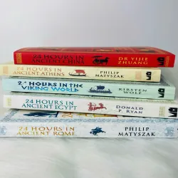 Sách - 24 Hours in…5 cuốn đẹp– du hành xuyên thời gian qua các nền văn minh cổ đại 1022613