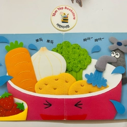 Set boardbook tiếng Hàn cho bé B10 465891