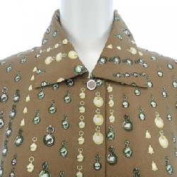 HERMES TRESOR DE MEDOR 2H0534DN Vải lụa đầm 647450