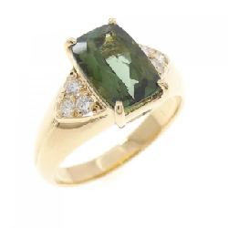 Nhẫn Tourmaline K18YG 1.86CT - Hàng hiệu Chính hãng