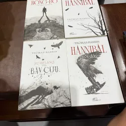 COMBO 4 SÁCH HANNIBAL – THOMAS HARRIS (FULL SERIES KINH ĐIỂN)- K6 1035683