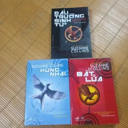 Bộ 3 cuốn Đấu trường sinh tử+ Húng nhại+ Bắt lửa- Suzanne Collins