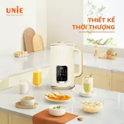 🌱 Máy làm sữa hạt UNIE UMB12 1,2L – 10 chức năng xay nấu, lưỡi 12 cánh Inox 304 siêu mịn 783536