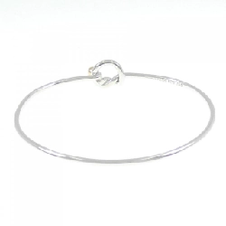 【Vintage】Vòng tay trái tim móc & mắt phẳng Tiffany 668316