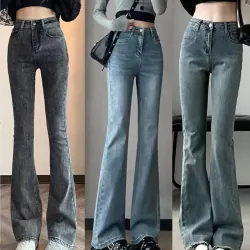 Quần jeans nữ ống loe size S, size M