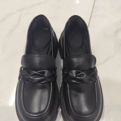 Giày Loafer nữ hàng Quảng Châu cao 5 phân