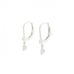 K18WG Bông tai kim cương 0.2CT - Hàng hiệu Chính hãng 869161