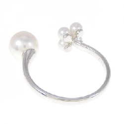 K18WG Nhẫn Ngọc Trai Akoya - Hàng hiệu Chính hãng 853582