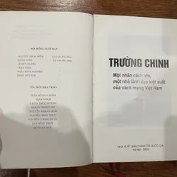 Trường Chinh - Một nhân cách lớn, một nhà lãnh đạo kiệt xuất của cách mạng Việt Nam (BM) 692632