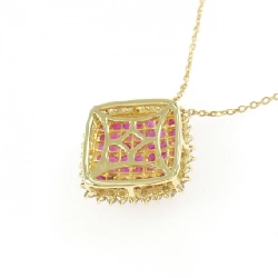 K18YG Dây chuyền Ruby 1.09CT - Hàng hiệu Chính hãng 859775
