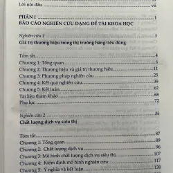 NGHIÊN CỨU KHOA HỌC MARKETING ỨNG DỤNG MÔ HÌNH CẤU TRÚC TUYẾN TÍNH SEM 702632