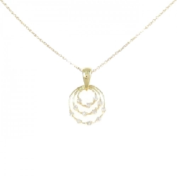 K18YG Dây chuyền kim cương 0.10CT - Hàng hiệu Chính hãng