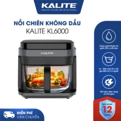 Nồi Chiên Không Dầu KALITE KL6000 – 6L 🌟 Giòn Nhanh – Ngon Khỏe Mỗi Ngày 714195