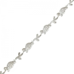 K18WG Vòng tay kim cương hình thuyền 0.08CT - Hàng hiệu Chính hãng 878968