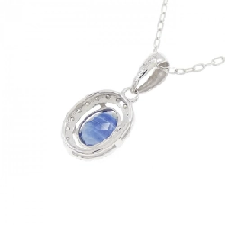 K18WG Sapphire Necklace 0.45CT - Hàng hiệu Authentic 863157