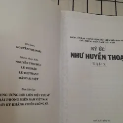 KÝ ỨC NHƯ HUYỀN THOẠI tập 2. Trung ương Hội Liên Hiệp Phụ Nữ. Năm 2006 576461