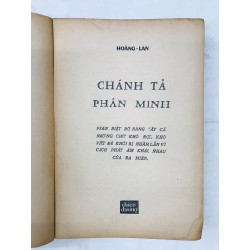 Chánh tả phân minh - Hoàng Lan 128361