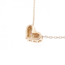 K10PG Heart Sapphire Necklace - Hàng hiệu Authentic 862328