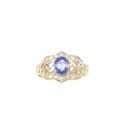 Nhẫn Sapphire K18YG 0.89CT 673630