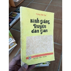 (Sách cũ SCGR) Bình giảng truyện dân gian - Tiến Tựu 2003 VAVO-A2 Blogmeo090426