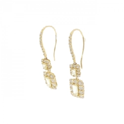 K18YG Bông tai kim cương 1.40CT - Hàng hiệu Chính hãng 871507