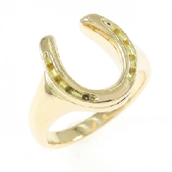 Nhẫn hình móng ngựa K18YG - Hàng hiệu Chính hãng