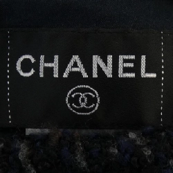 Jacket không cổ CHANEL P19972V11631 02A - Hàng hiệu Authentic 822179