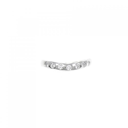 Nhẫn kim cương K18WG 0.14CT 670803