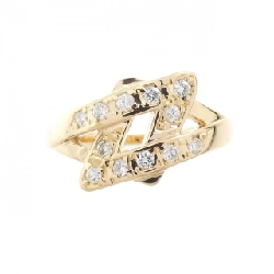 Nhẫn kim cương K18YG 0.14CT - Hàng hiệu chính hãng 850123