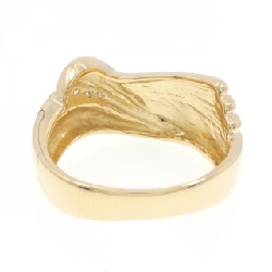 Nhẫn kim cương K18YG 0.02CT 668376