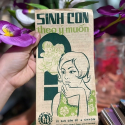 Tờ rơi sinh con theo ý muốn của uỷ ban dân số quận 3, 199x 443573