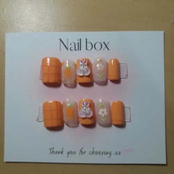 Nail box ngắn màu cute 302996