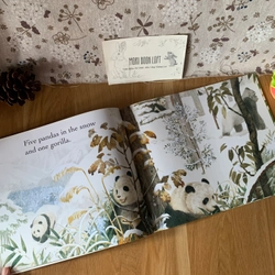 Sách tranh One Gorilla: A Counting Book, Used, Sách tập đếm tiếng anh cho bé 446661