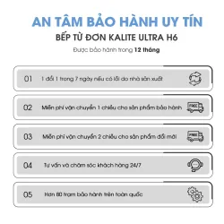 Bếp từ đơn Kalite Ultra H6 934060