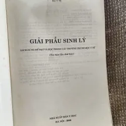 Giải phẫu sinh lý à sách y, khổ lớn; 314 trang  1025091