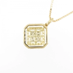 K18YG Dây chuyền kim cương 0.50CT - Hàng hiệu Chính hãng 863038