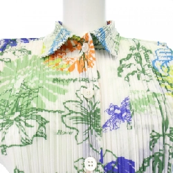【Mã giảm giá】Áo sơ mi S／S PLEATS PLEASE 645489