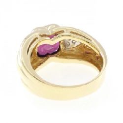 Nhẫn Garnet 750YG/750WG 669942