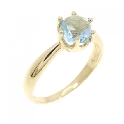 Nhẫn Blue Topaz K18YG - Hàng hiệu Authentic
