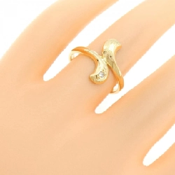 Nhẫn kim cương K18YG 672529