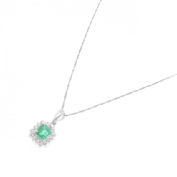 Dây chuyền Emerald PT900/PT850 0.55CT - Hàng hiệu Chính hãng 861941
