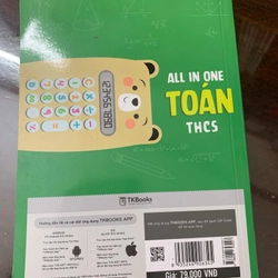 Combo Sổ tay tiếng anh THCS + All in toán THCS 222397