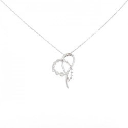 K18WG Dây chuyền kim cương 0.50CT - Hàng hiệu Chính hãng